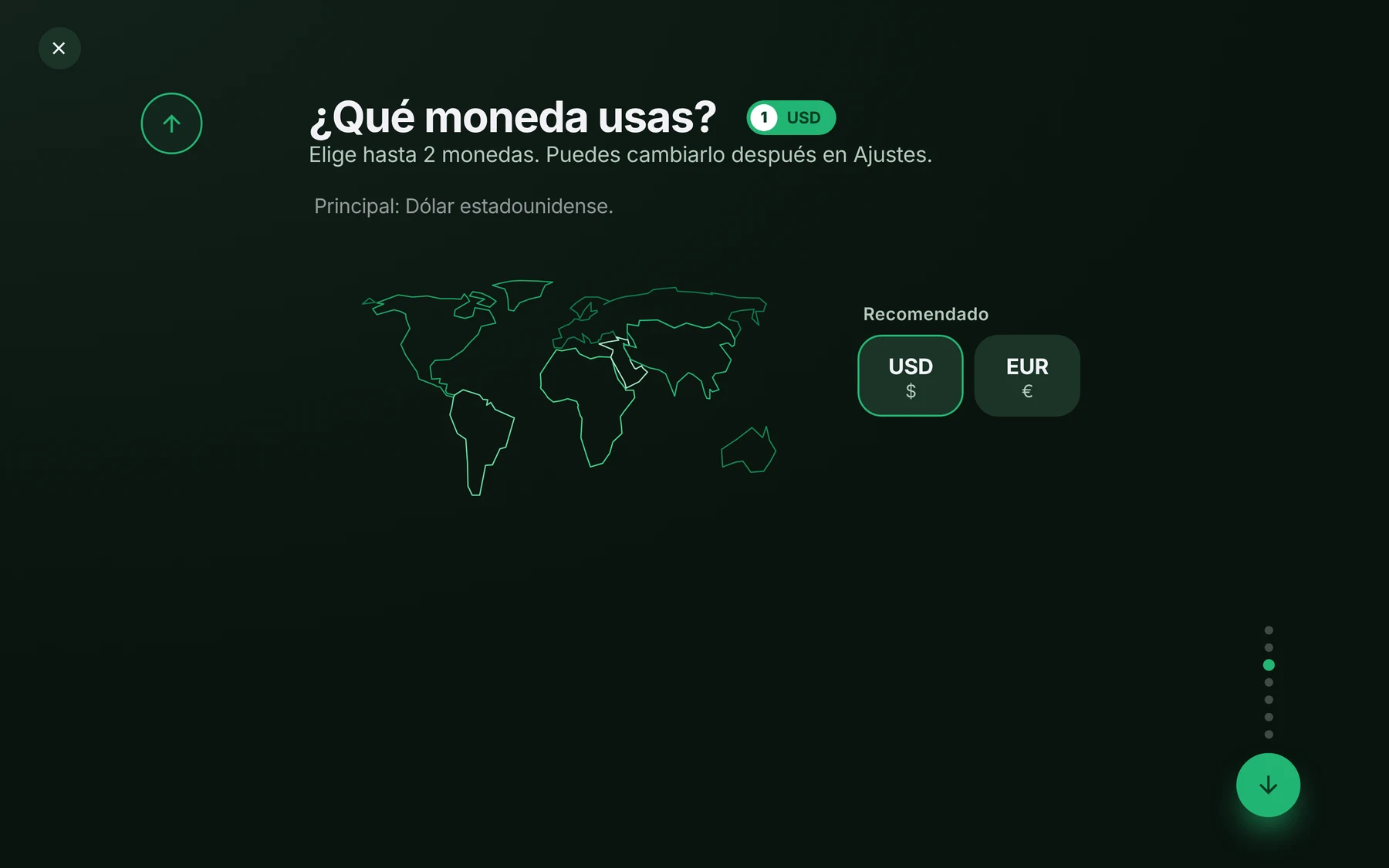 Recorrido inicial
